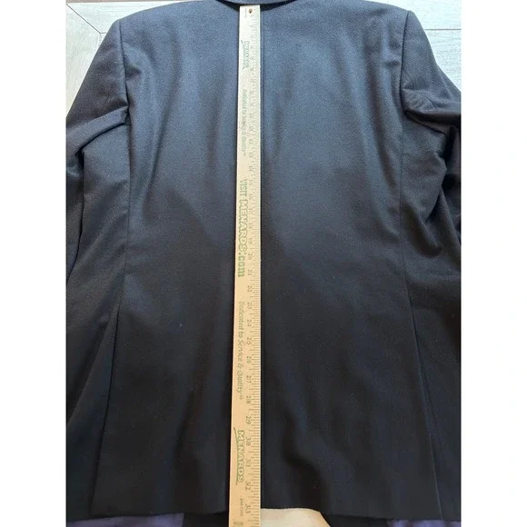 Jack Victor Exclusive Collection 48XL 100% Cashmere Black‎ Sport Coat Blazer